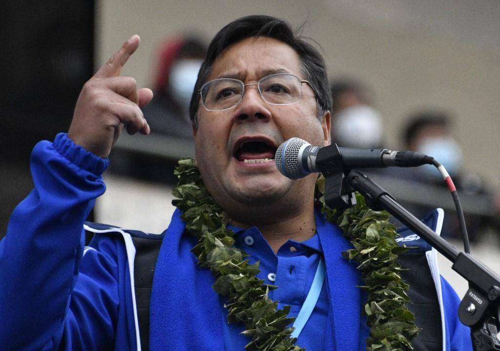 Luis Arce, de 60 anos, está no poder desde 2020