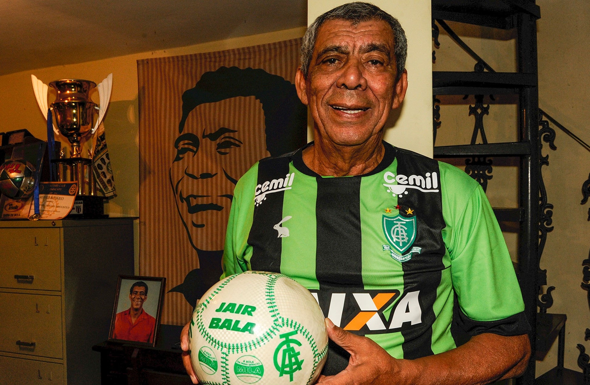 Jair Bala, ídolo como jogador e treinador do América, faleceu em dezembro de 2022