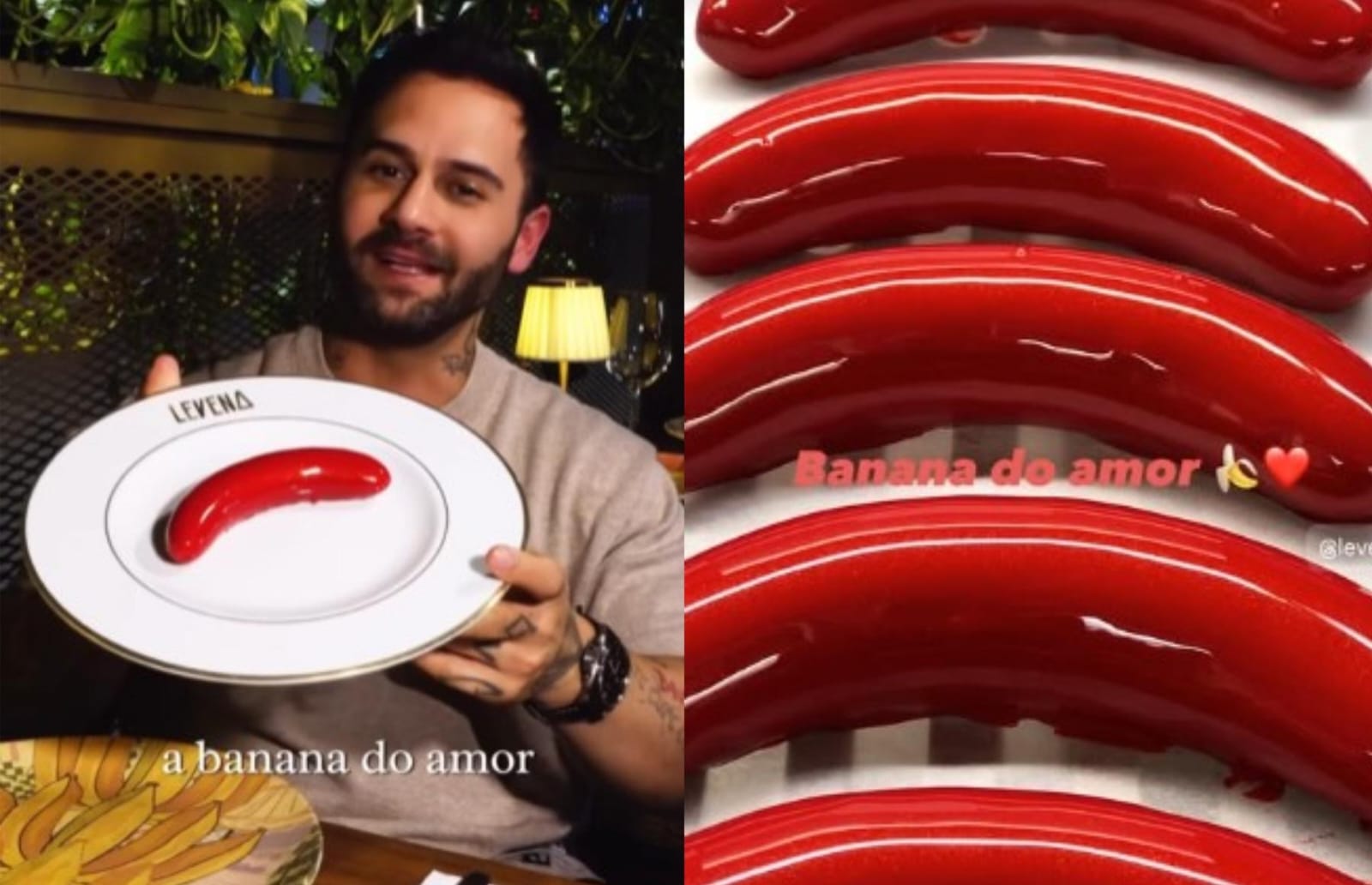 Chef criou sobremesa inspirada no hype do morango do amor