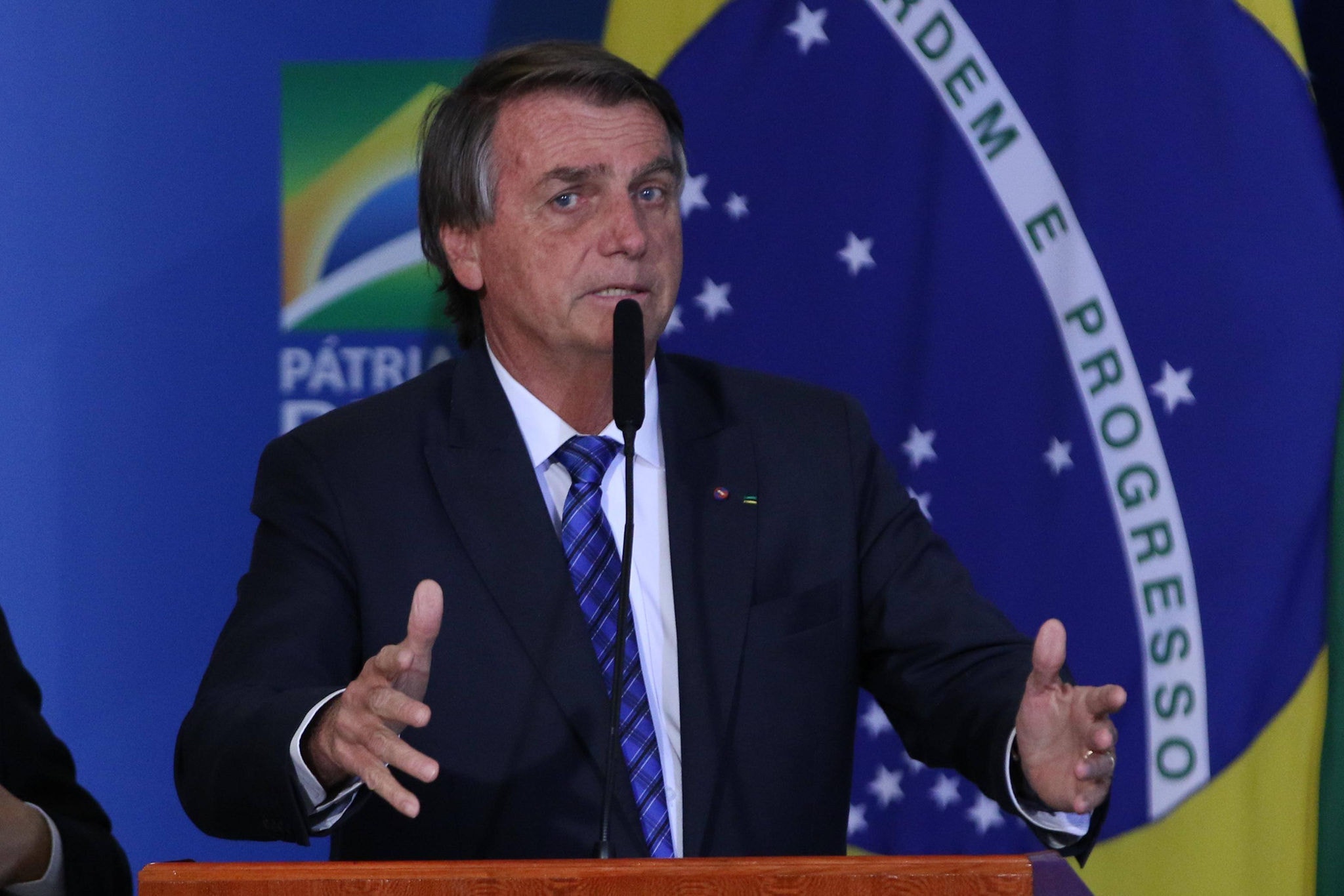 Jair Bolsonaro defendeu ação policial na Vila Cruzeiro