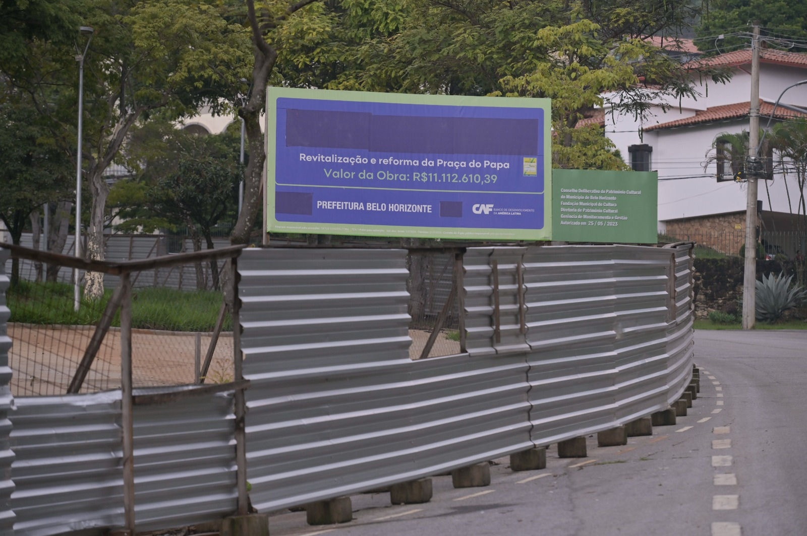 Praça do Papa passa por revitalização em BH 