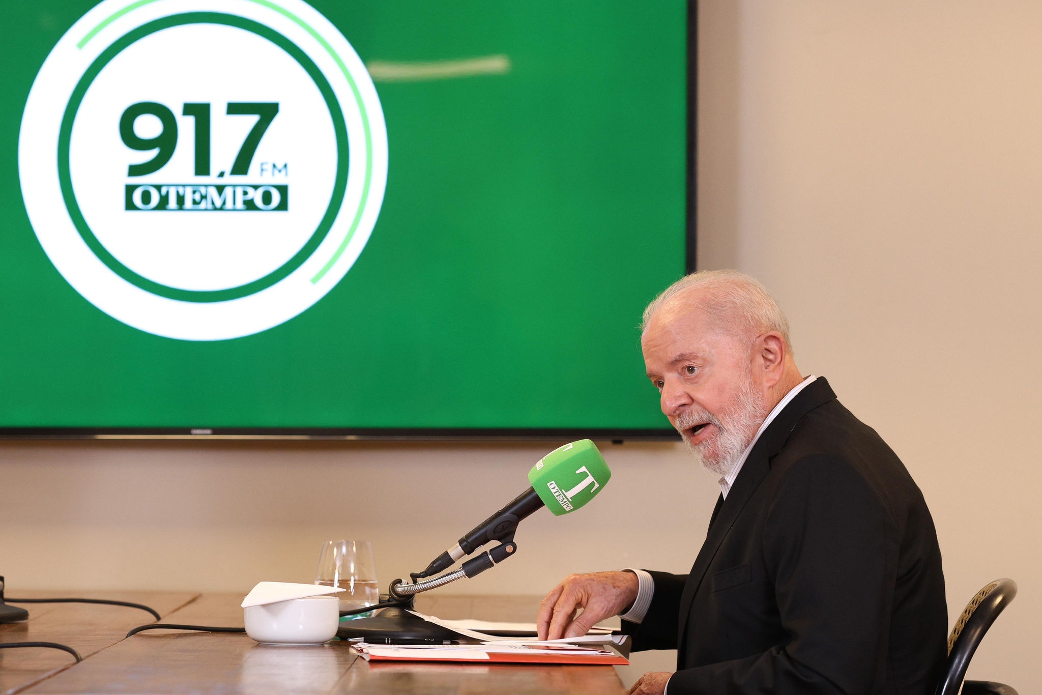 Lula concede entrevista exclusiva à FM O TEMPO