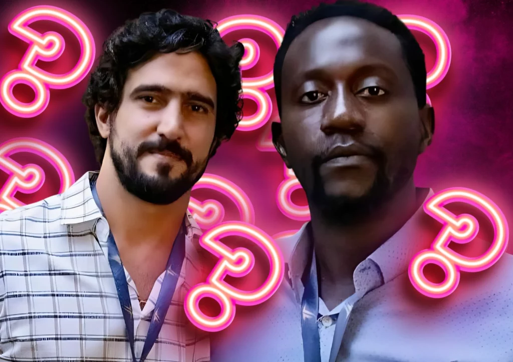 Ivan (Renato Góes) e Luciano (Licínio Januário) em Vale Tudo - Divulgação/TV Globo 