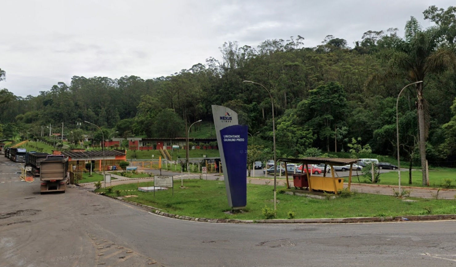 Acidente aconteceu dentro da Nexus Ligas, em Ouro Preto