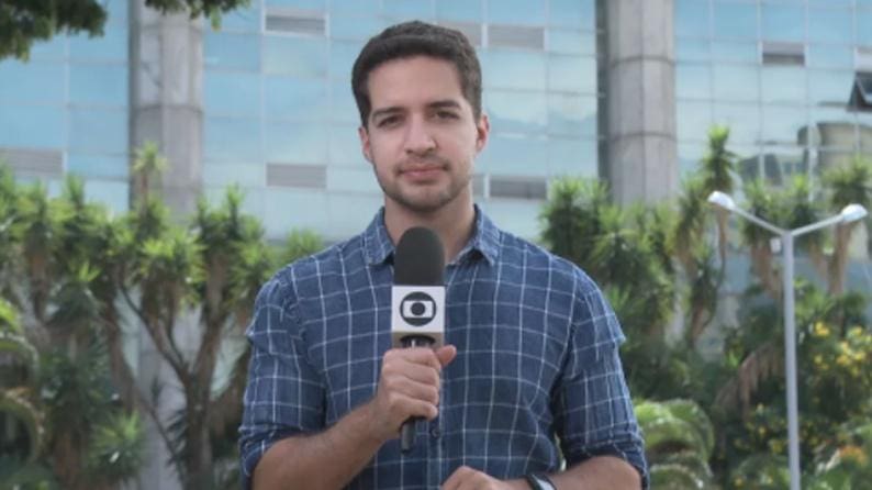 O jornalista Gabriel Luiz, da TV Globo, tem 28 anos