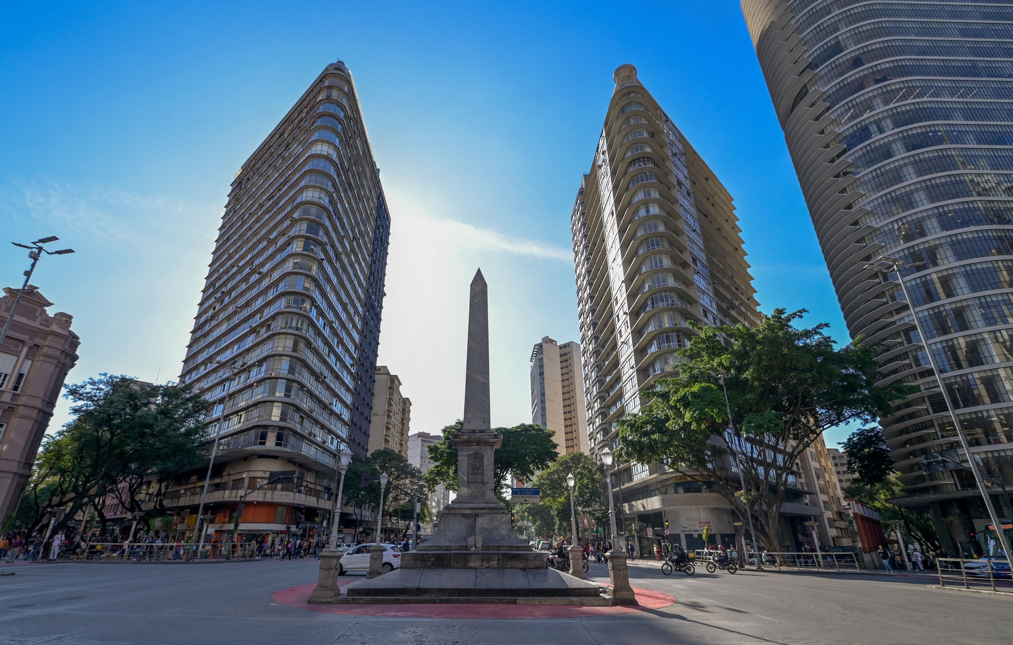 Praça Sete, no hipercentro de Belo Horizonte