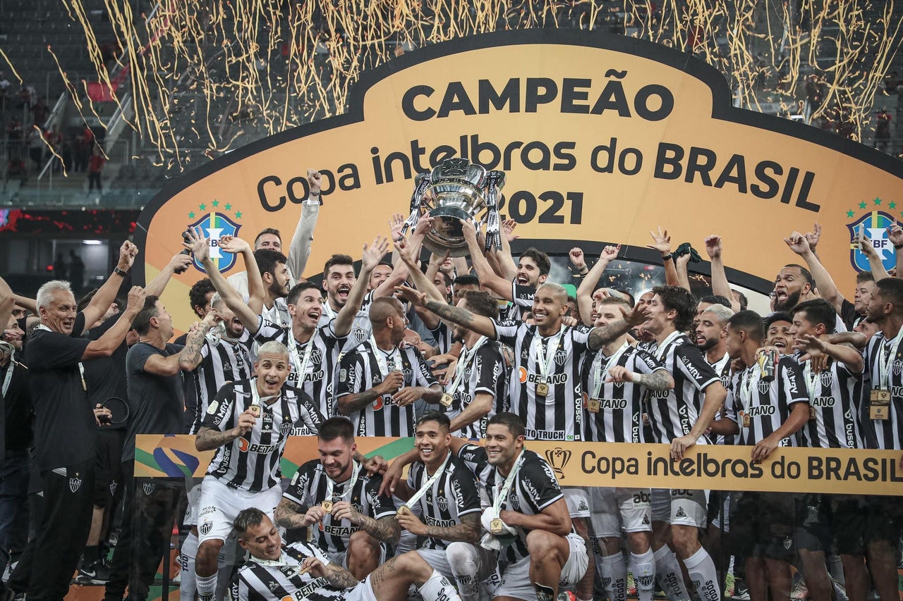Atlético foi campeão da Copa do Brasil em 2014 e 2021