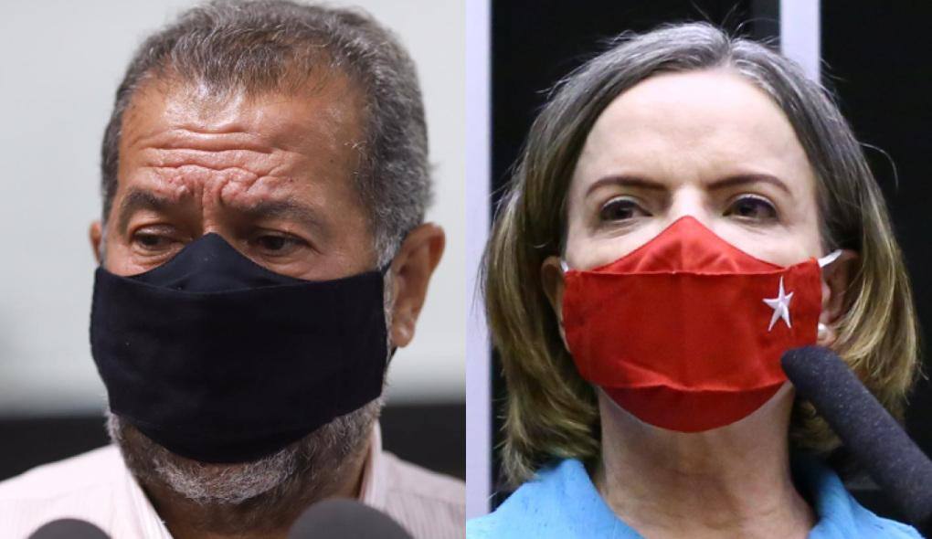 Carlos Lupi e Gleisi Hoffmann comentaram discussão entre Ciro e Dilma