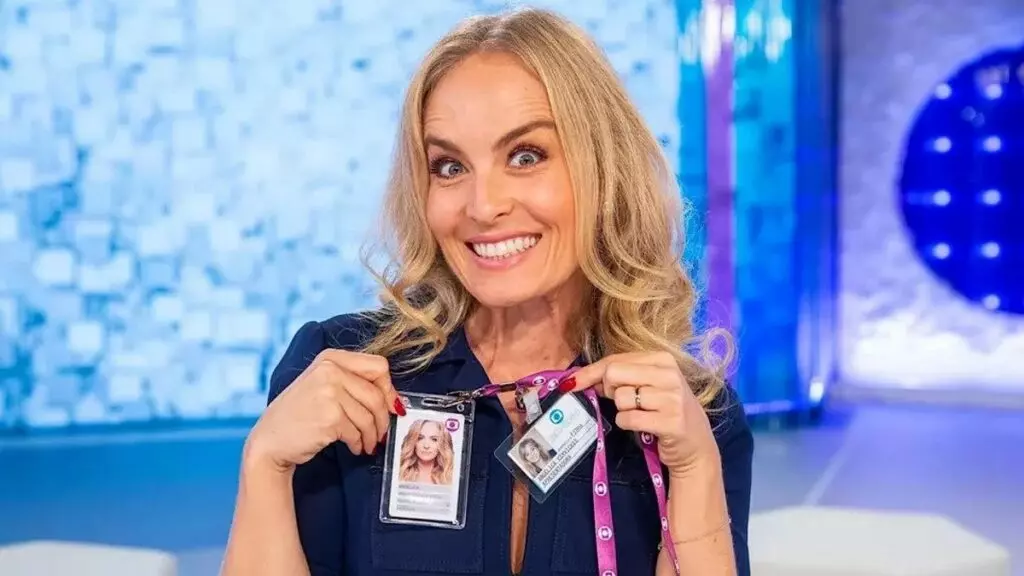 A apresentadora Angélica