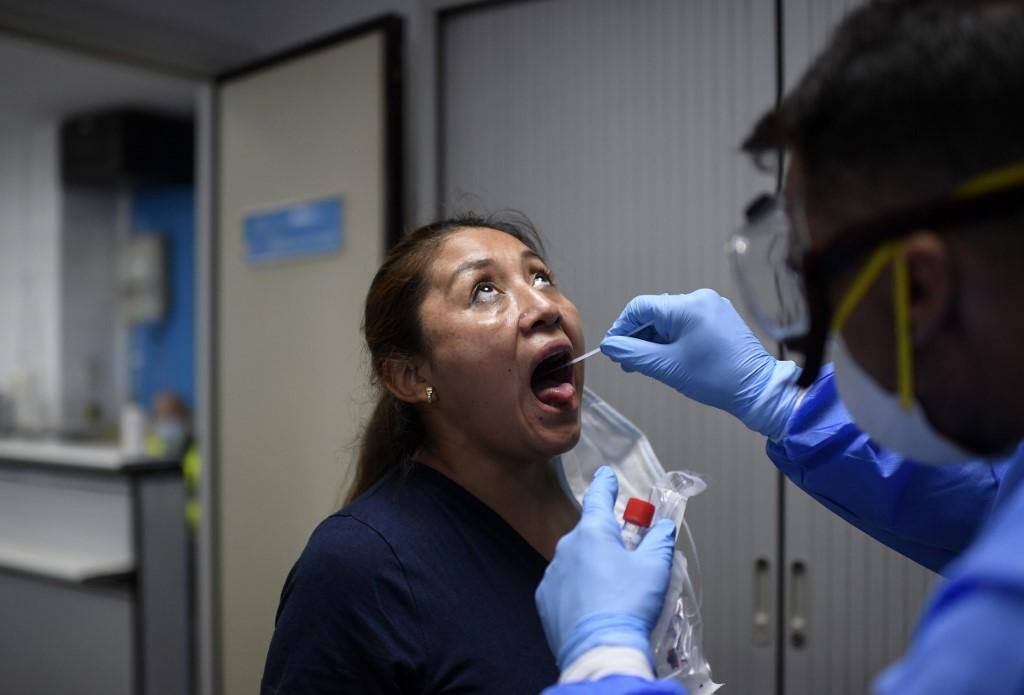 Teste coronavírus saliva