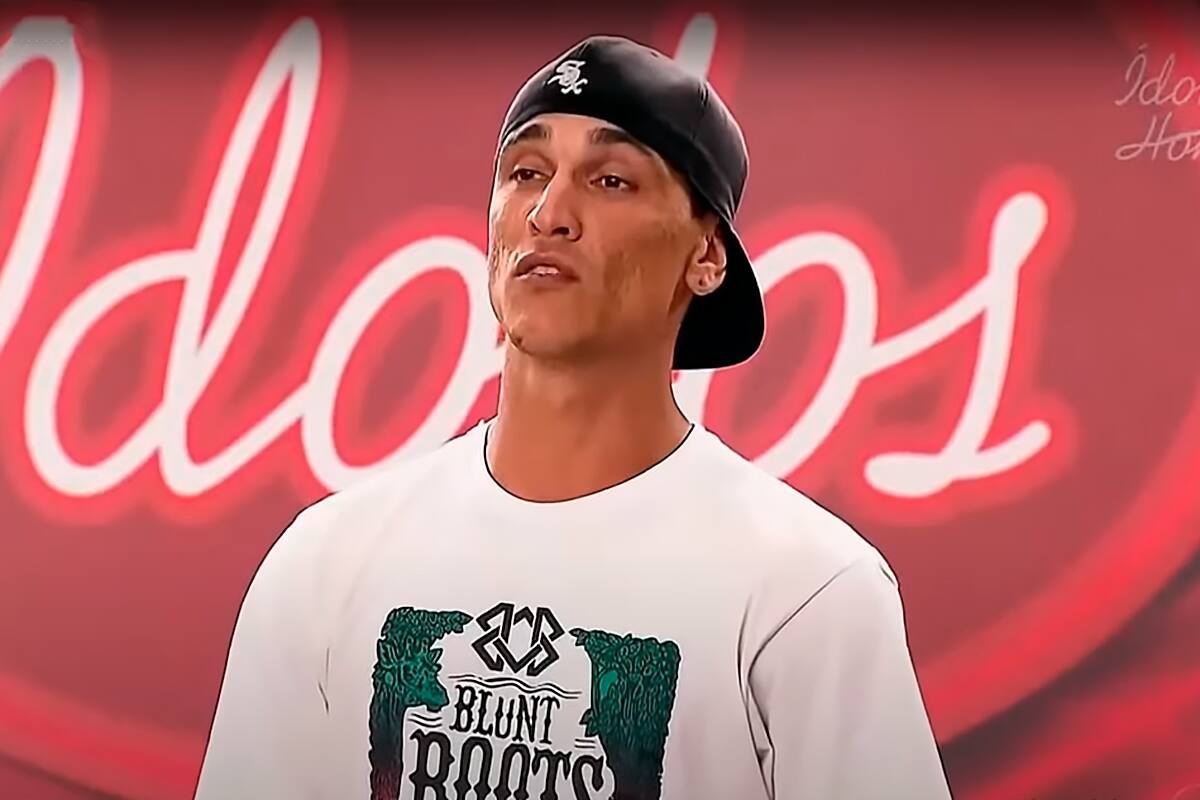 Danilo Queixada no Ídolos, da Record TV