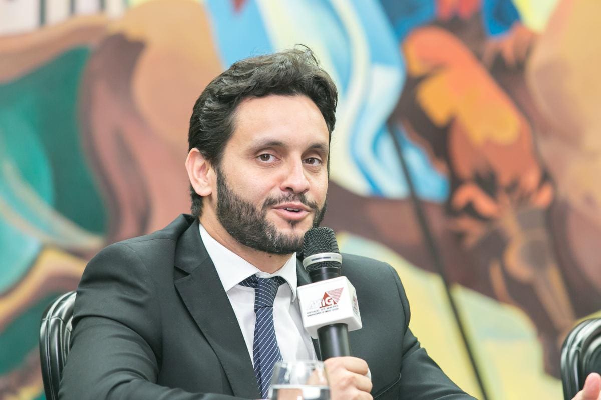 O novo diretor-presidente da Codemge e da Codemig, Thiago Toscano