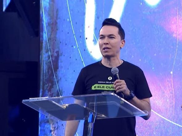 Pastor Lucinho Barreto, da Igreja Batista da Lagoinha