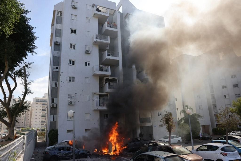 destruição ataque hamas em israel