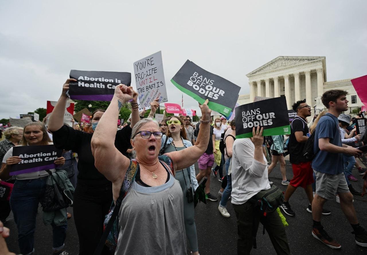 Protestos pelo acesso ao direito ao aborto nos EUA
