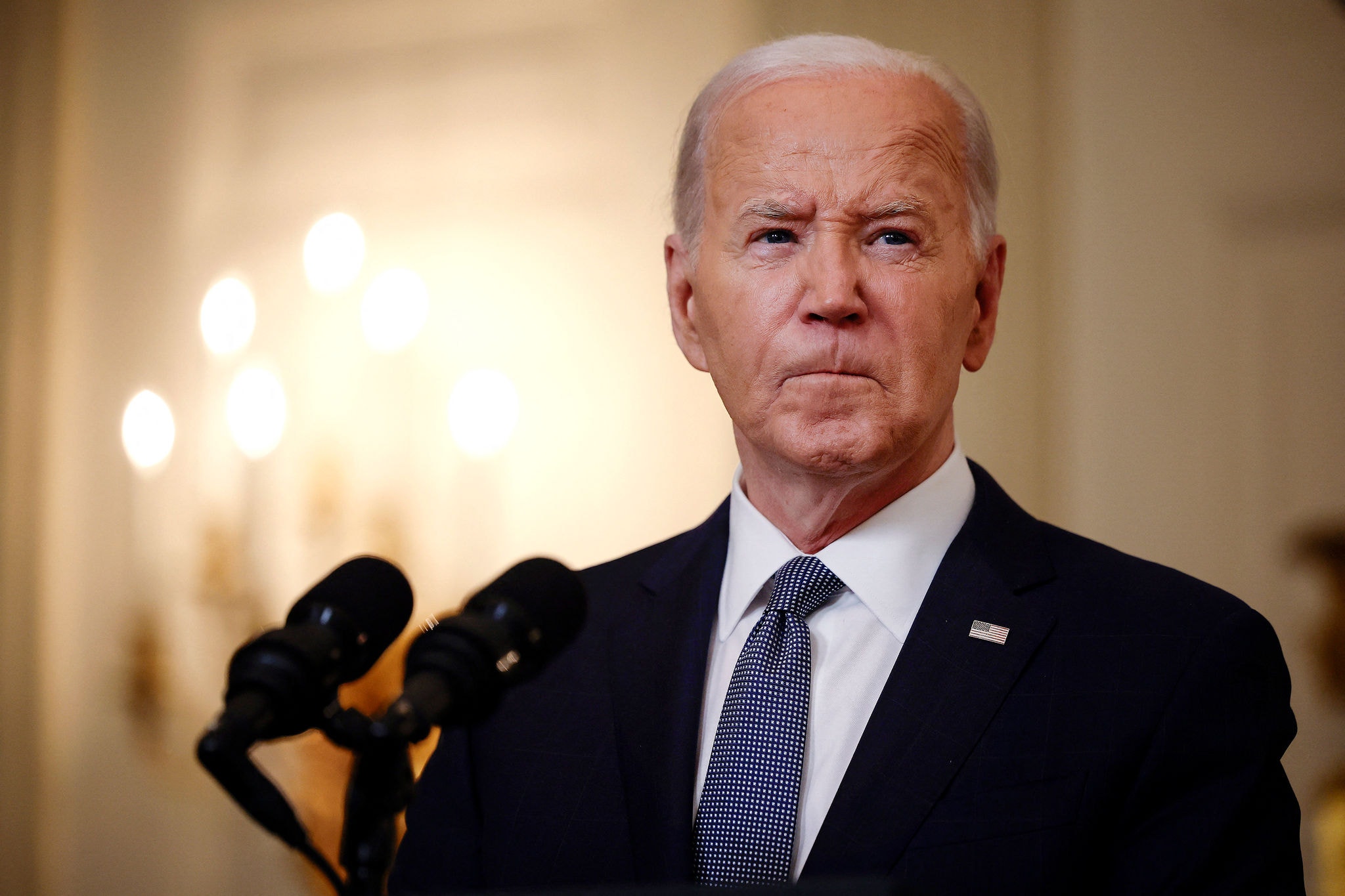 "Está na hora de esta guerra acabar, de o dia seguinte começar", disse Biden