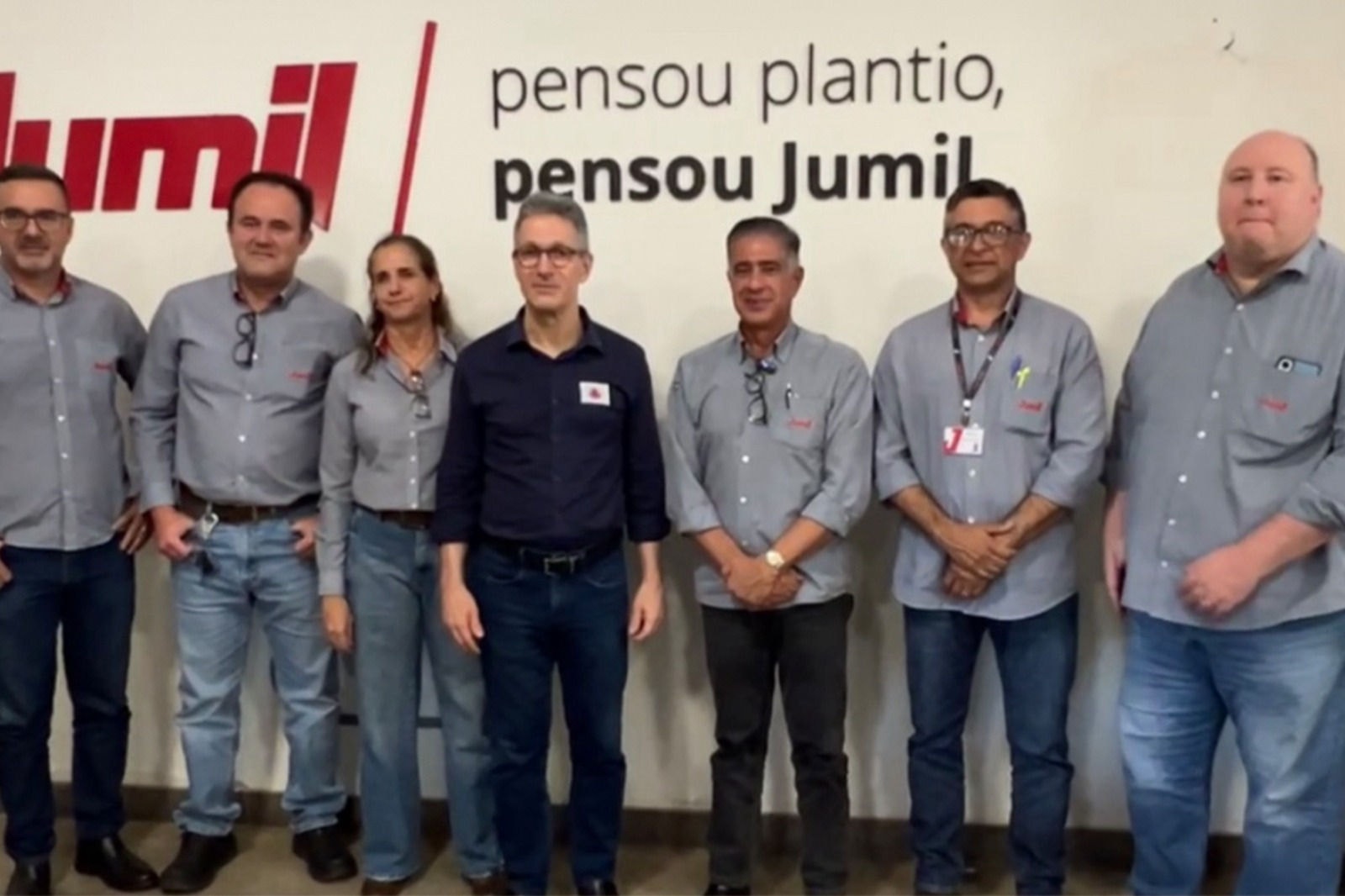 O governador de Minas Gerais, Romeu Zema (Novo), durante encontro com empresários em Batatais, no interior de São Paulo