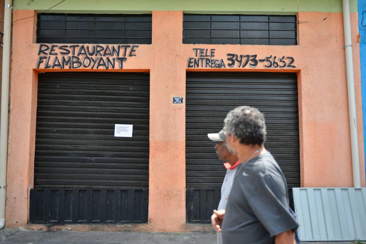 Restaurante foi fechado