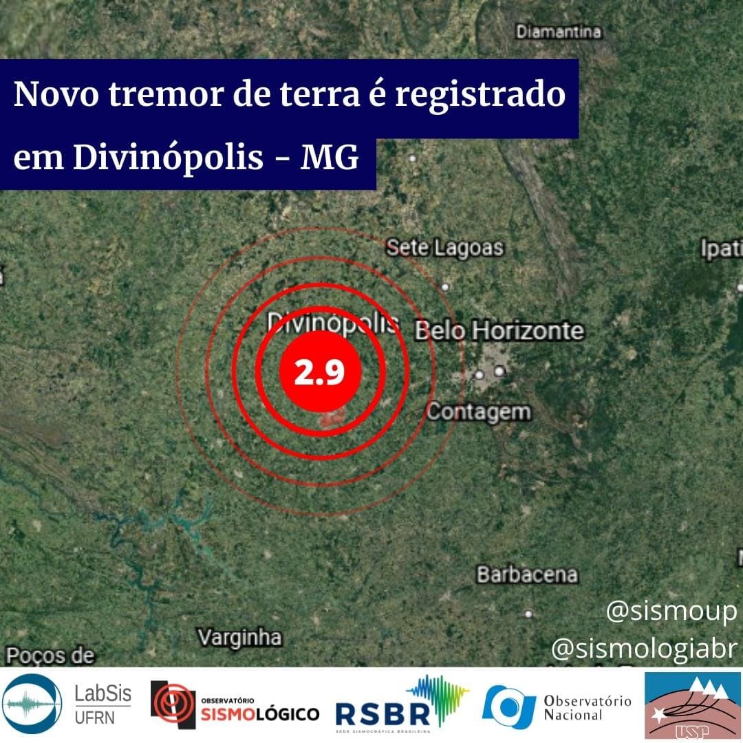 tremor de terra em divinópolis