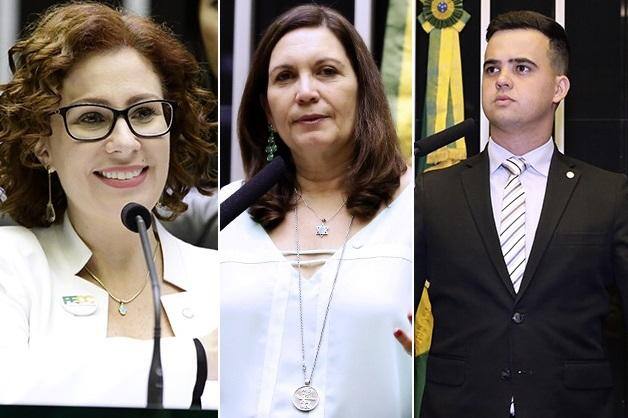 Zambelli, Bia Kicis e Cabo Junio