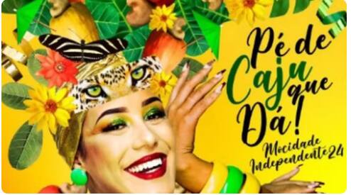 Mocidade Independente de Padre Miguel resgata brasilidade com enredo sobre caju