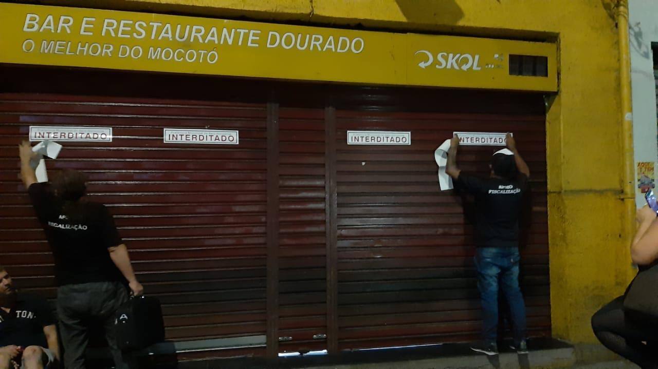 Bares descumpriram regras de combate a pandemia