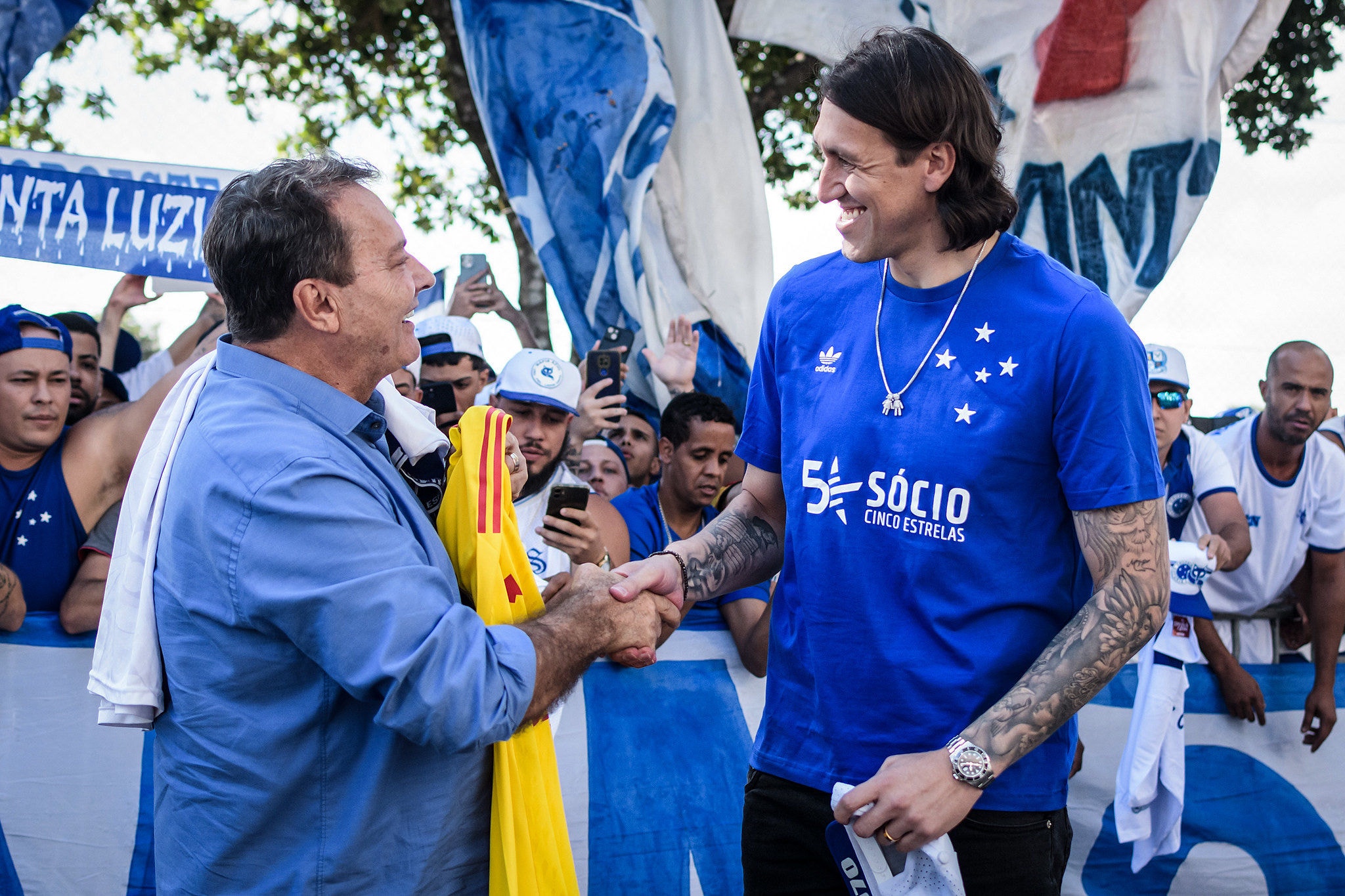Cruzeiro confirmou o goleiro Cássio