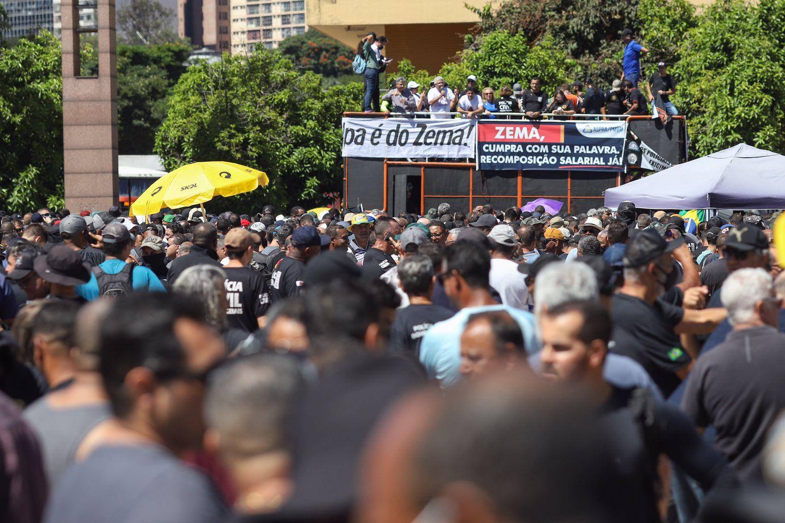 Greve dos policiais