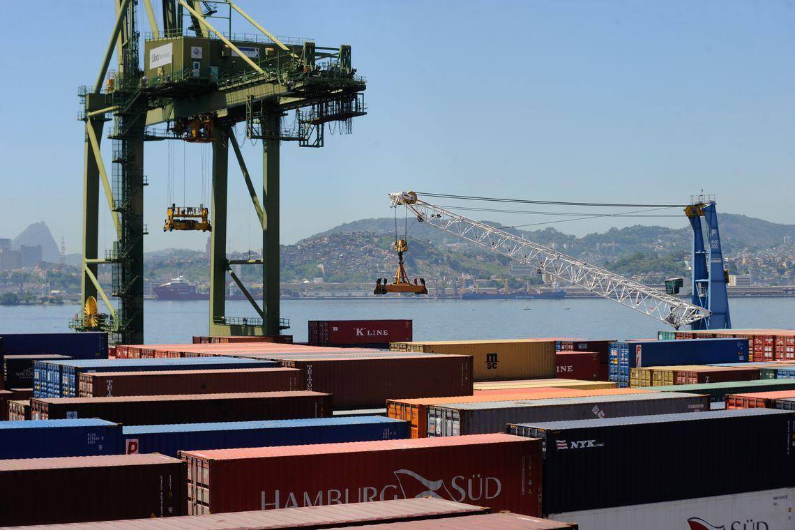 exportação importação porto