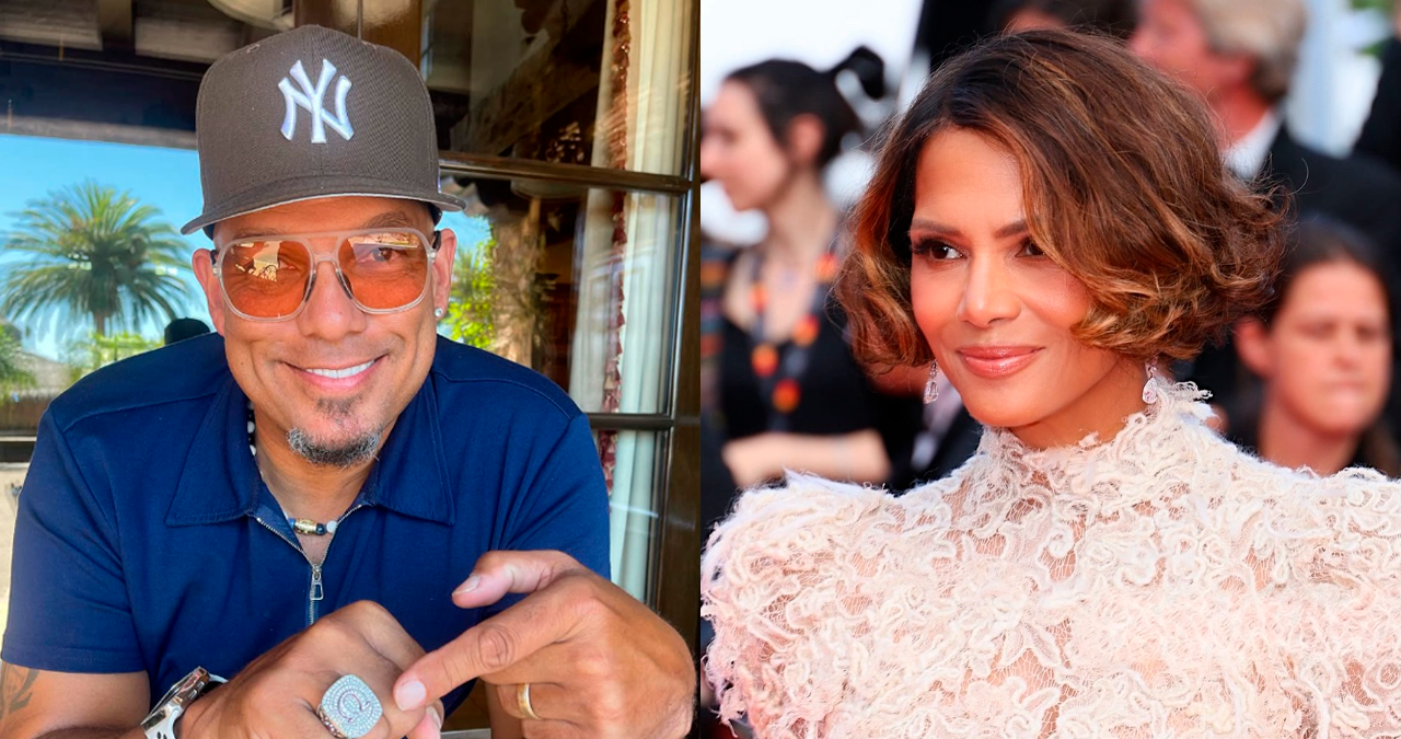 David Justice e Halle Berry