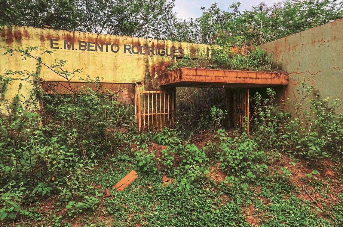 Distrito de Bento Rodrigues foi varrido pela lama