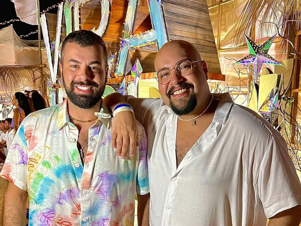 Fernando Poli e Tiago Abravanel
