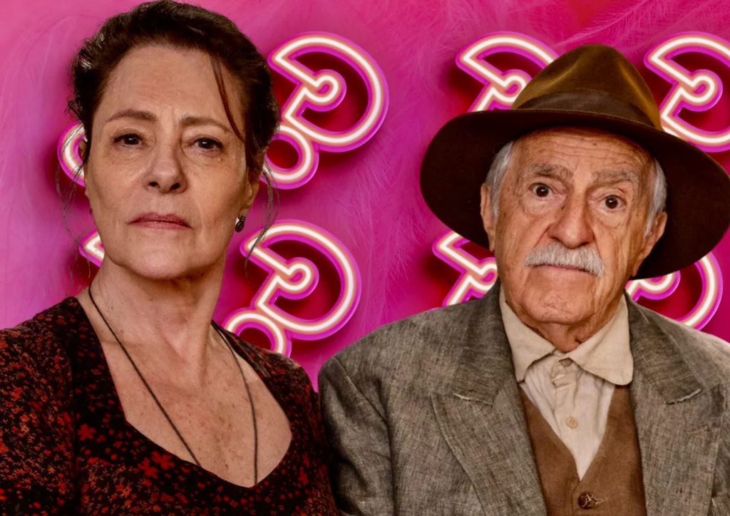 Cunegundes (Elizabeth Savala) e Quinzinho (Ary Fontoura) em Êta Mundo Melhor! - Divulgação/TV Globo 