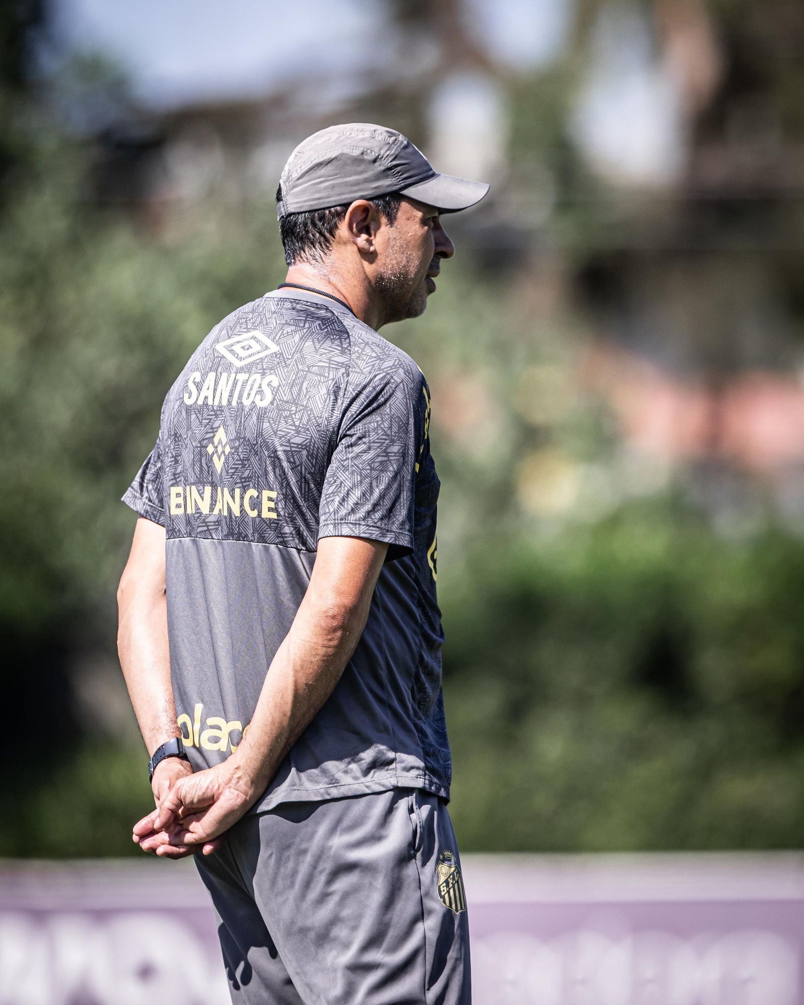 Técnico do Santos Fábio Carille