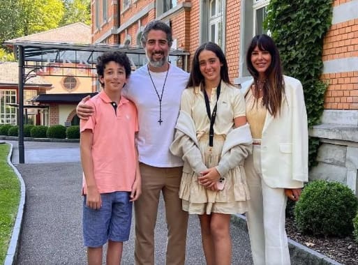 Marcos Mion e família