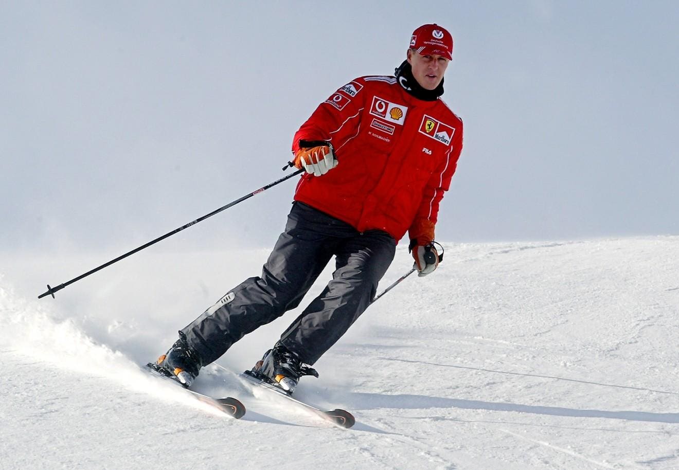 Michael Schumacher tinha o hábito de esquiar