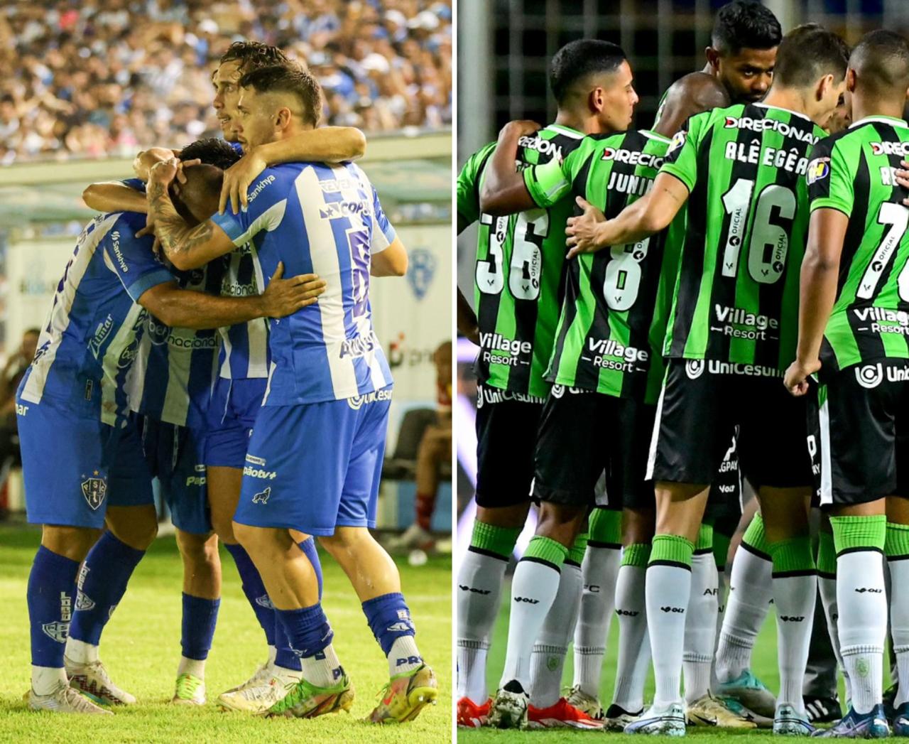 Paysandu e América vivem momentos distintos nesta Série B
