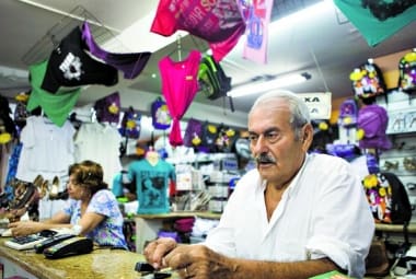 Em crise. Sadala Azor Fakhouri sente a falta da “circulação de dinheiro” em Uberaba