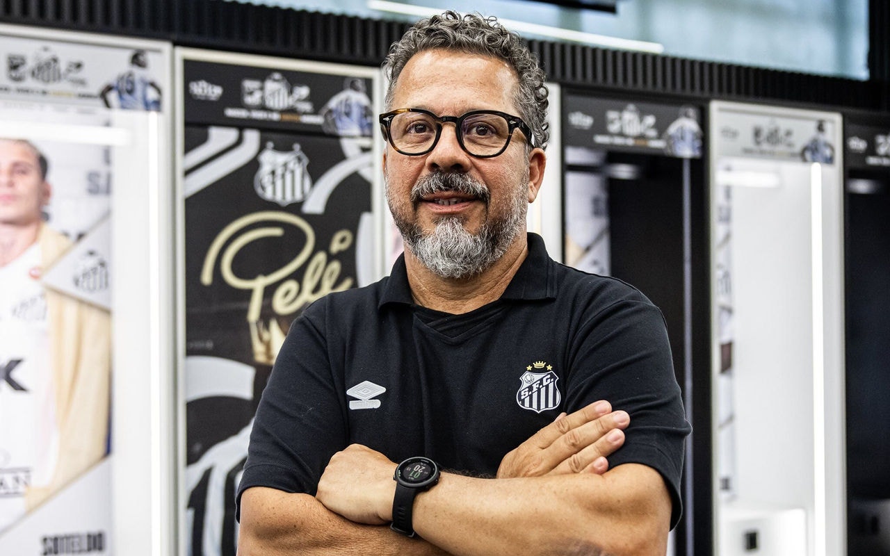 Cléber Xavier está liberado para estrear pelo Santos (Foto: Raul Baretta/ Santos FC)