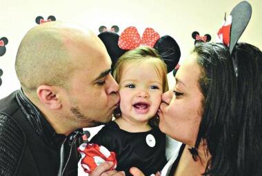 A blogueira Roberta Santos desenvolveu pregorexia durante a gravidez da filha caçula, hoje com 2 anos