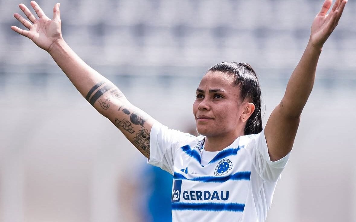 Miriã, atacante do Cruzeiro. (Foto: Brandino/Divulgação)