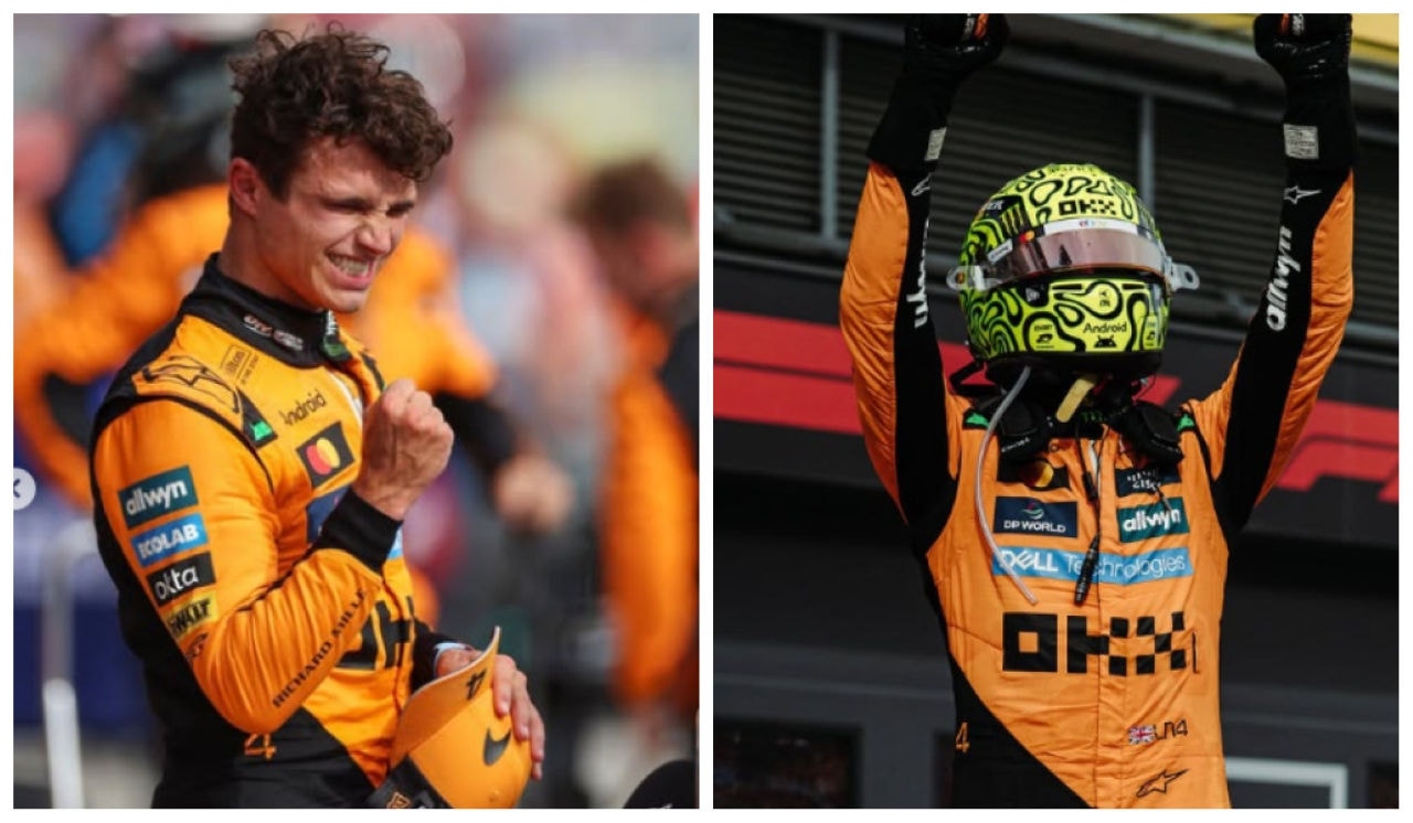 Lando Norris venceu o GP da Hungria e encostou na liderança da Fórmula 1
