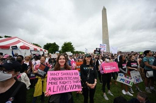 ativistas pró-aborto nos EUA