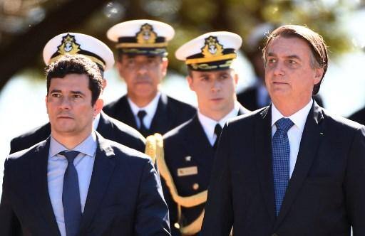 Jair Bolsonaro e Sergio Moro