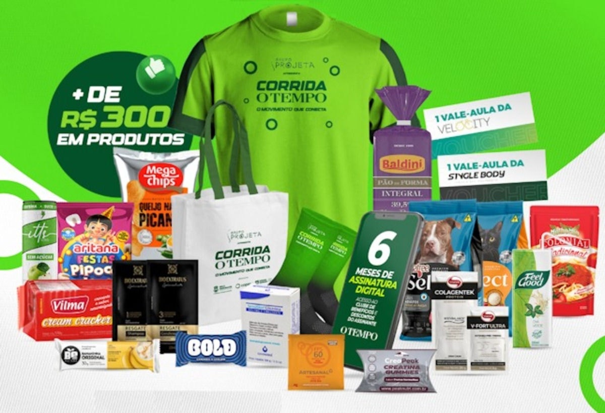 Corrida O TEMPO acontecerá no dia 10 de agosto, e conta com kit robusto