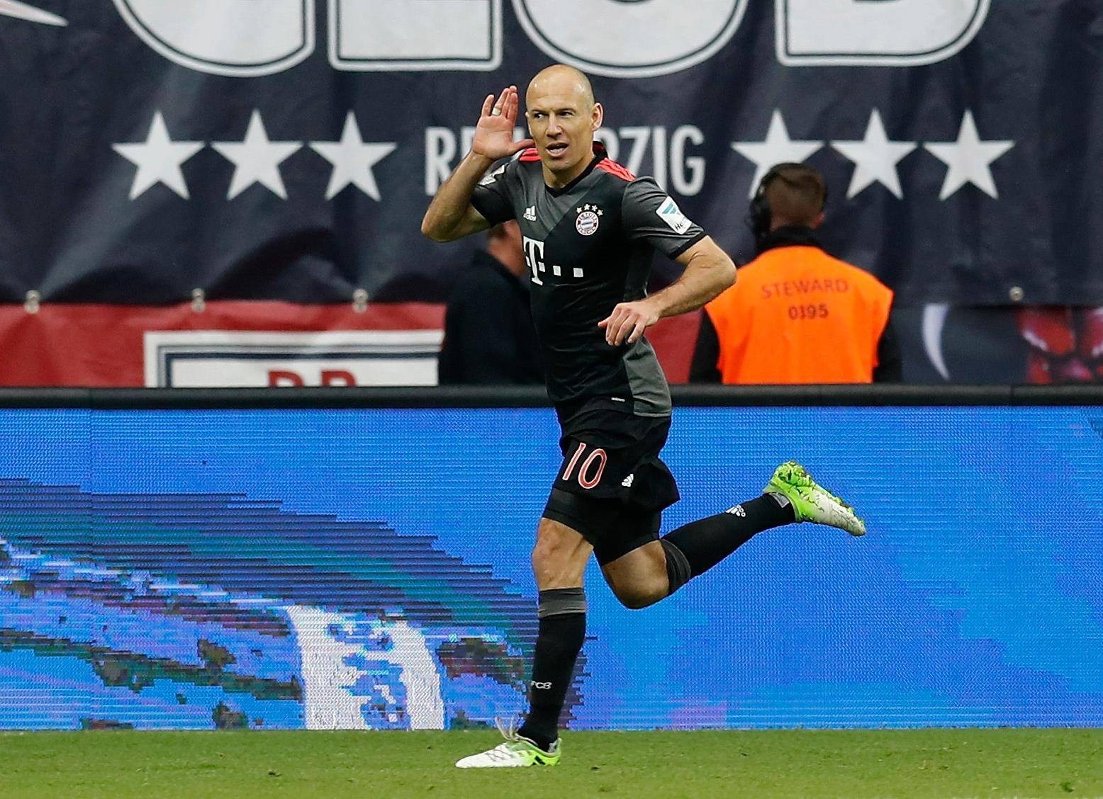 Robben marcou o segundo gol do Bayern de Munique