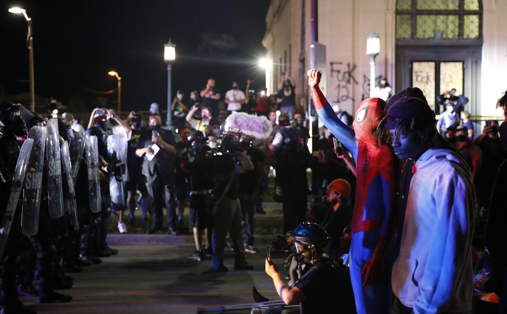 Protesto antirracista nos EUA