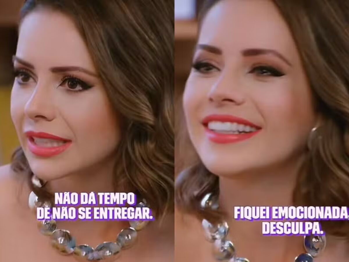 Sandy se emociona ao refletir sobre o amor e os desafios da vida artística