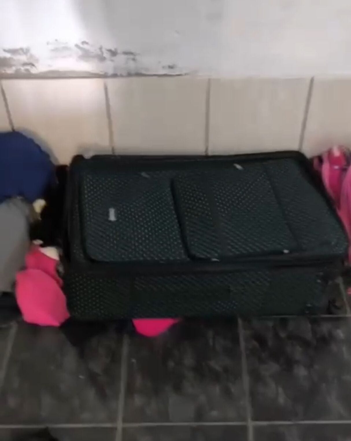 Foragido tentou se esconder em mala