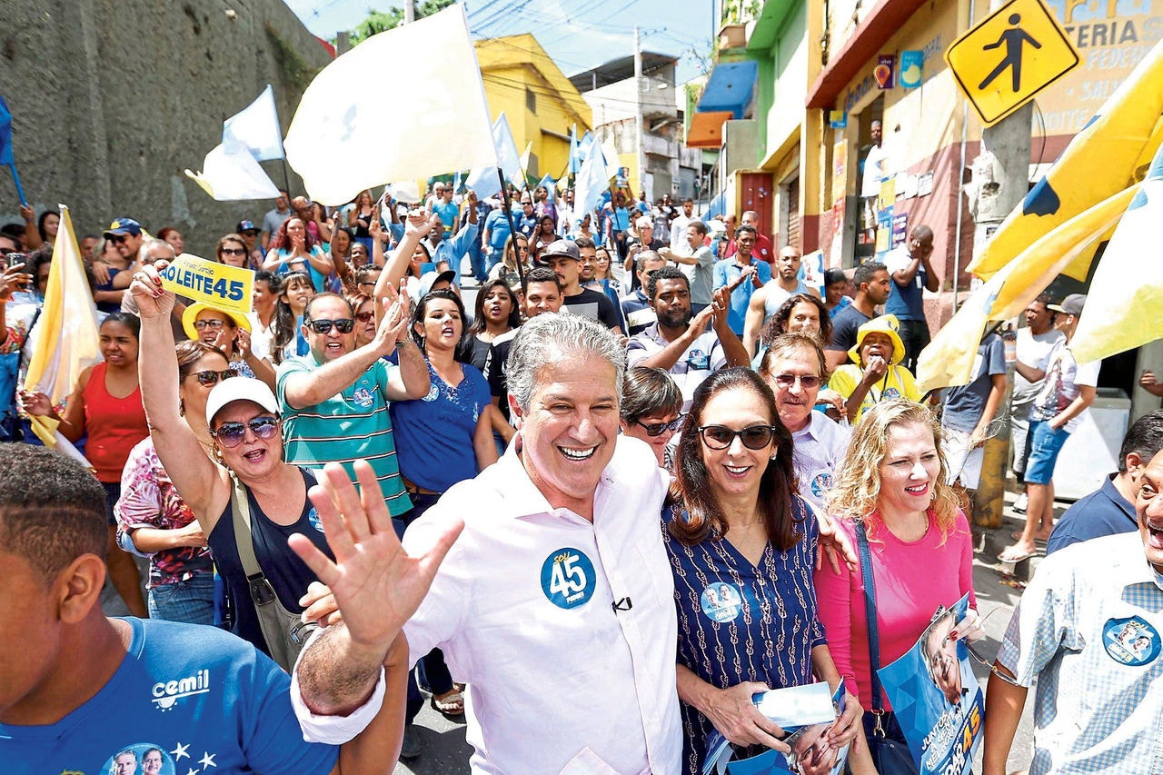 Atos de campanha na rua, como o realizado por João Leite em 2016, não serão realizados neste ano para evitar aglomerações